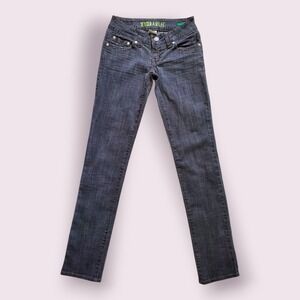 Hydraulic Nikki Extreme Slim Women's Jeans Denim Size 3/4 Gray Wash